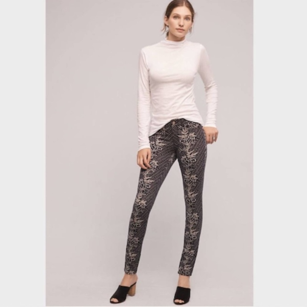ANTHROPOLOGIE Pilcro and the Letterpress Serif Corduroy Pants